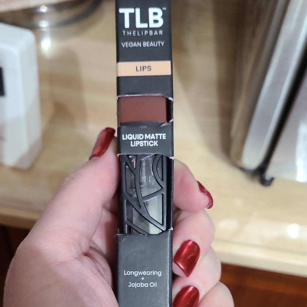 The Lip Bar Liquid Matte Lipstick — Deep Brick Red-Brown